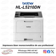 Impresora Láser Monocromática Brother HL-L5210DN